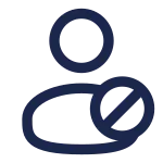 User Block SVG Icon